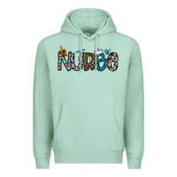 Seafoam nurse Premium Hoodie - CowhideDigitalArt
