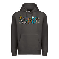 Smoke nurse Premium Hoodie - CowhideDigitalArt