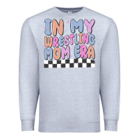 Heather Grey in my wrestling mom era Premium Sweatshirt - MaliasSmallBusiness