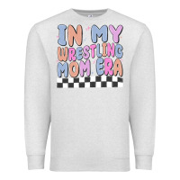 Oatmeal Heather in my wrestling mom era Premium Sweatshirt - MaliasSmallBusiness