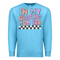 Ocean Blue in my wrestling mom era Premium Sweatshirt - MaliasSmallBusiness