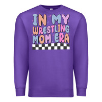 Purple in my wrestling mom era Premium Sweatshirt - MaliasSmallBusiness