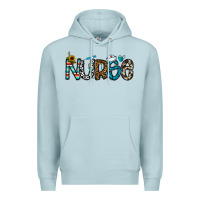 Blue Mist nurse Premium Hoodie - CowhideDigitalArt