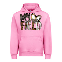 Fuchsia Pink my is on that field Urban Hoodie - RacoonDesign