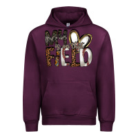 Mauve Wine my is on that field Urban Hoodie - RacoonDesign
