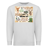 Dove Grey hunting life Premium Sweatshirt - MaliasSmallBusiness