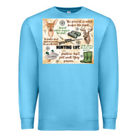 Ocean Blue hunting life Premium Sweatshirt - MaliasSmallBusiness