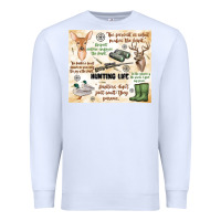 White hunting life Premium Sweatshirt - MaliasSmallBusiness