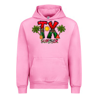 Fuchsia Pink texas summer Urban Hoodie - CowhideDigitalArt