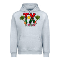 Heather Grey texas summer Urban Hoodie - CowhideDigitalArt