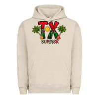 Pigment French Oak texas summer Urban Hoodie - CowhideDigitalArt