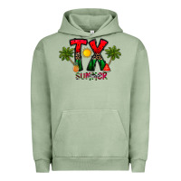 Pigment Oil Green texas summer Urban Hoodie - CowhideDigitalArt