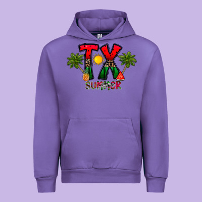 Texas Summer Urban Hoodie Designed By Cowhidedigitalart