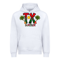 White texas summer Urban Hoodie - CowhideDigitalArt