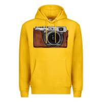 Lemon vintage camera Premium Hoodie - FaDigitalArtStudio