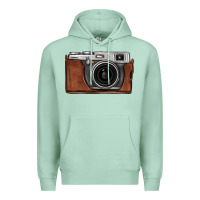 Seafoam vintage camera Premium Hoodie - FaDigitalArtStudio