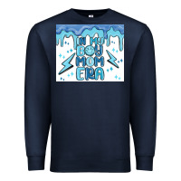 Navy in my boy mom era Premium Sweatshirt - MaliasSmallBusiness