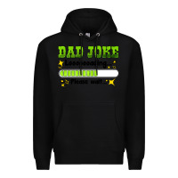 Black dad joke loading please wait Premium Hoodie - HRA Design Shop