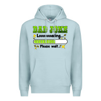 Blue Mist dad joke loading please wait Premium Hoodie - HRA Design Shop