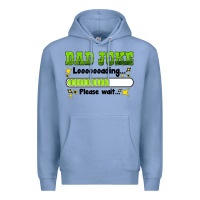 Colony Blue dad joke loading please wait Premium Hoodie - HRA Design Shop
