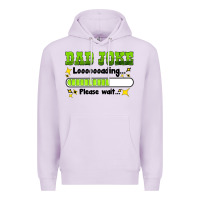 Lilac dad joke loading please wait Premium Hoodie - HRA Design Shop