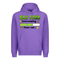 Purple dad joke loading please wait Premium Hoodie - HRA Design Shop