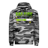 Slate Camo dad joke loading please wait Premium Hoodie - HRA Design Shop