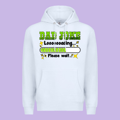 Dad Joke Loading Please Wait Premium Hoodie Designed By Hra Design Shop