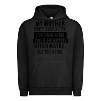 Pigment Black my mother black Urban Hoodie - RacoonDesign