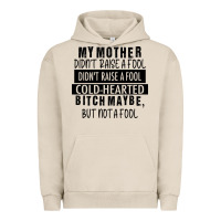 Pigment French Oak my mother black Urban Hoodie - RacoonDesign