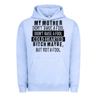Pigment Grape Ice my mother black Urban Hoodie - RacoonDesign