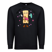 Black out here looking like a snack Premium Sweatshirt - MaliasSmallBusiness