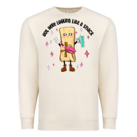 Sandshell out here looking like a snack Premium Sweatshirt - MaliasSmallBusiness