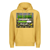 Antique Gold dad joke loading please wait Premium Hoodie - HRA Design Shop