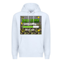 White dad joke loading please wait Premium Hoodie - HRA Design Shop
