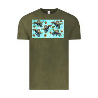 Vintage Olive spinosaurus sippy cup Vintage Tee - Artiststas