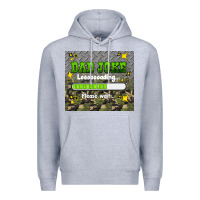 Heather Grey dad joke loading please wait Premium Hoodie - HRA Design Shop