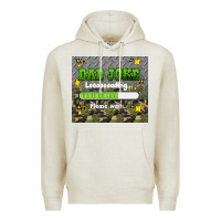 Oatmeal Heather dad joke loading please wait Premium Hoodie - HRA Design Shop