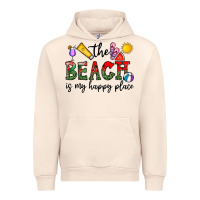 Sandshell the beach is my happy place Urban Hoodie - CowhideDigitalArt