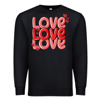 Black love valentines day Premium Sweatshirt - MaliasSmallBusiness