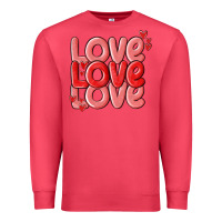 Cardinal love valentines day Premium Sweatshirt - MaliasSmallBusiness