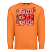 Carrot love valentines day Premium Sweatshirt - MaliasSmallBusiness