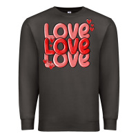Smoke love valentines day Premium Sweatshirt - MaliasSmallBusiness