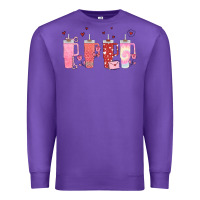 Purple obsessive cup disorder valentines day Premium Sweatshirt - MaliasSmallBusiness