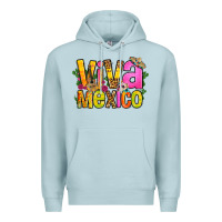 Blue Mist viva mexico long live mexico Premium Hoodie - FaDigitalArtStudio