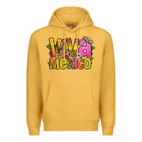 Mustard viva mexico long live mexico Premium Hoodie - FaDigitalArtStudio