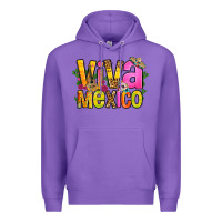 Purple viva mexico long live mexico Premium Hoodie - FaDigitalArtStudio