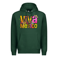 Sports Green viva mexico long live mexico Premium Hoodie - FaDigitalArtStudio