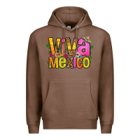 Chestnut viva mexico long live mexico Premium Hoodie - FaDigitalArtStudio