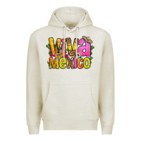 Oatmeal Heather viva mexico long live mexico Premium Hoodie - FaDigitalArtStudio